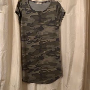 camo t-shirt dress!!
